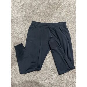 Under Armour Mens Fleece Joggers Black Loose Fit Sweatpants XXLT Tall